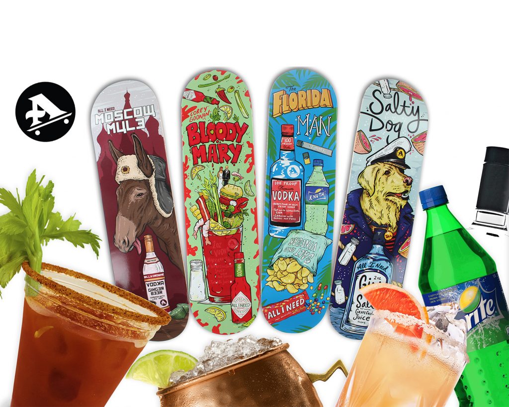 Shake it up with Cocktails from All I Need Skate!
