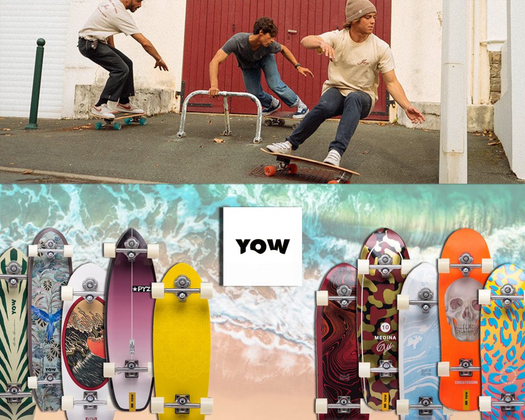 YOW Surfskates are back in time for Summer!