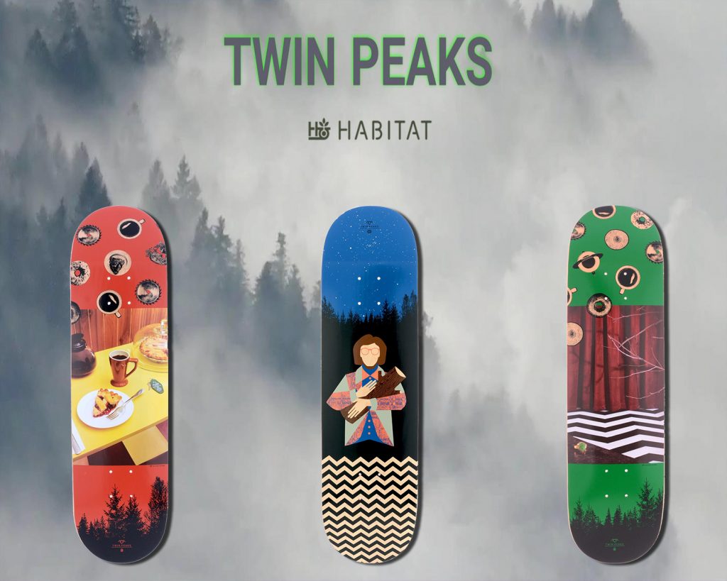 Twin Peaks decks are back from Habitat!