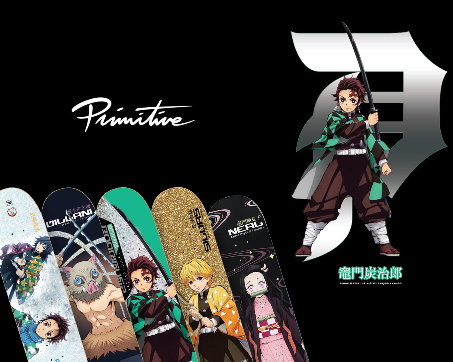 Skate completo Tanjiro Anime