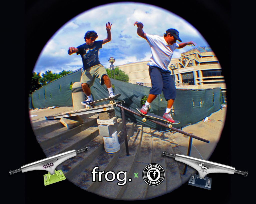 Frog Skateboards X Thunder Trucks!