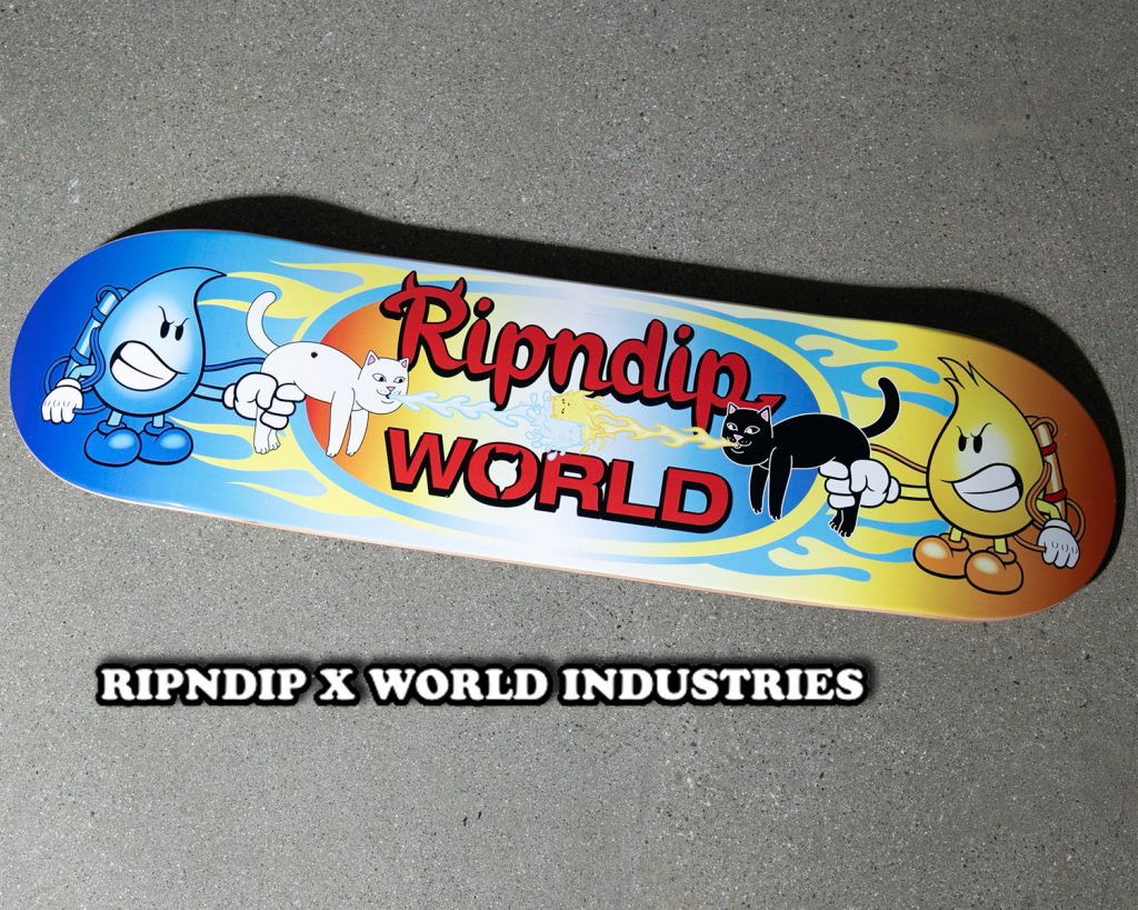 RIPNDIP x WORLD INDUSTRIES!