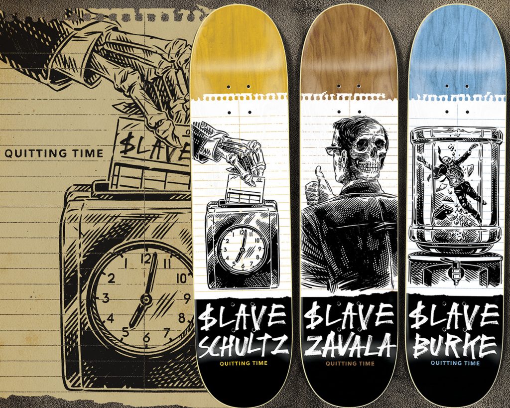 Quitting Time from Slave Skateboards