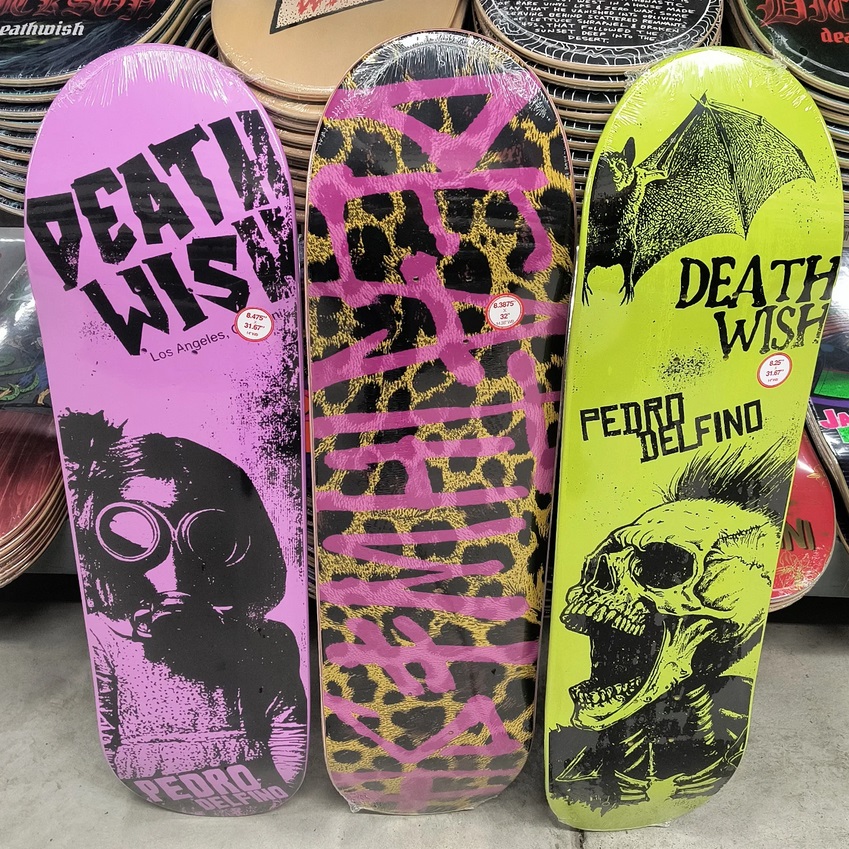 NEW DEATHWISH SKATEBOARDS HITTING THE SHELVES